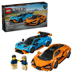 LEGO - Speed Champions Lamborghini Revuelto & Huracán STO - Actie- en Speelgoedfiguren