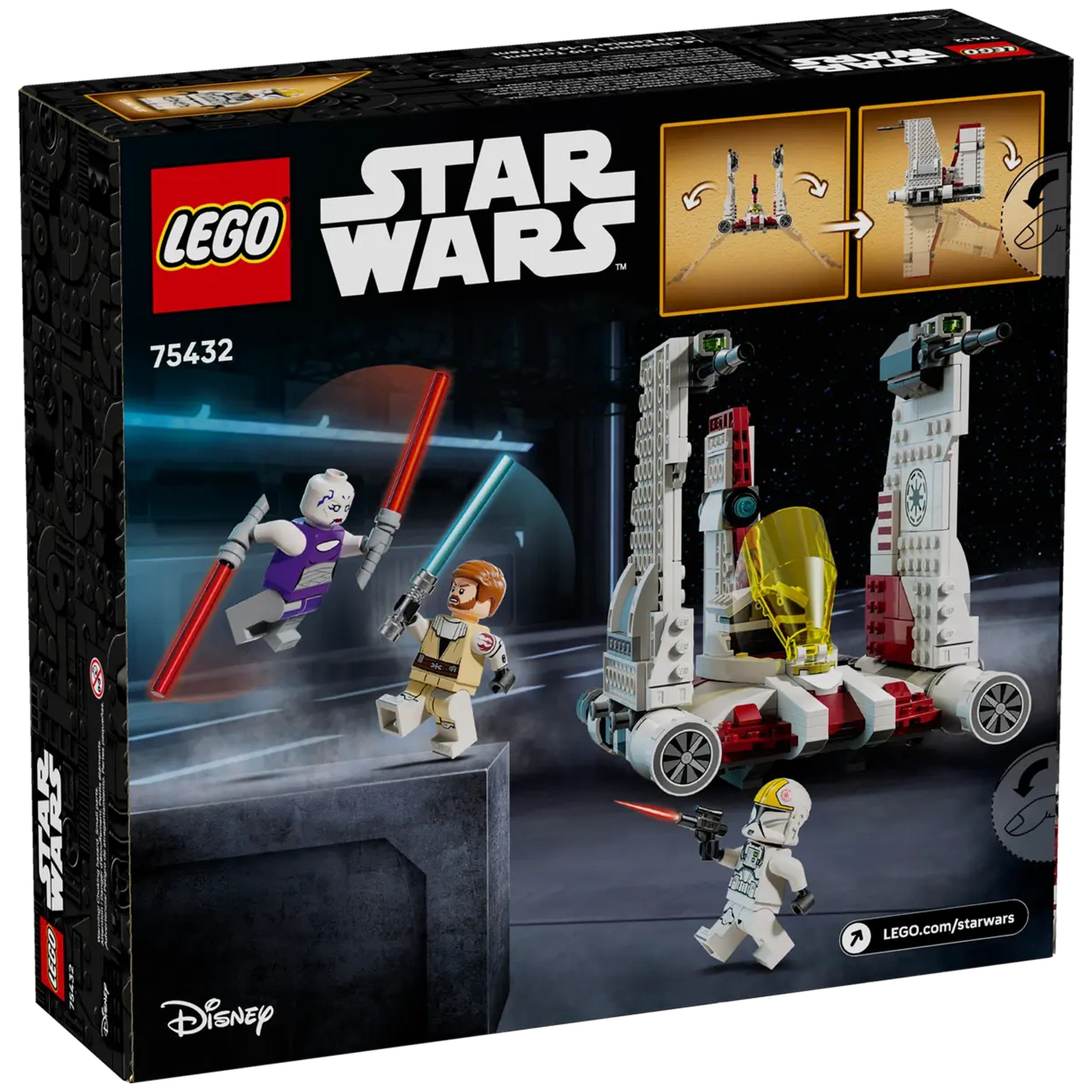 LEGO - Star Wars V-19 Torrent Starfighter - Actie- en Speelgoedfiguren