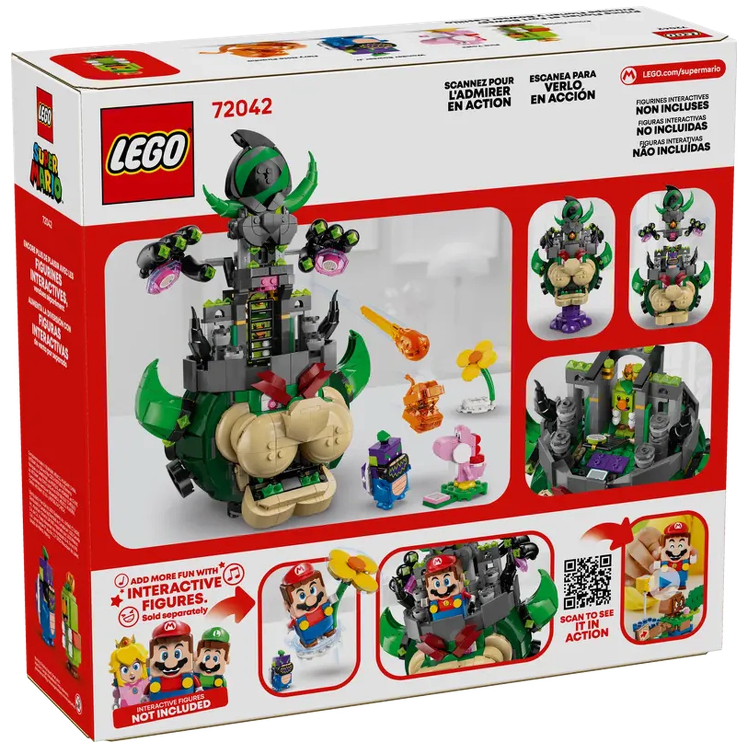 LEGO - Super Mario Kasteel Bowser - Actie- en Speelgoedfiguren