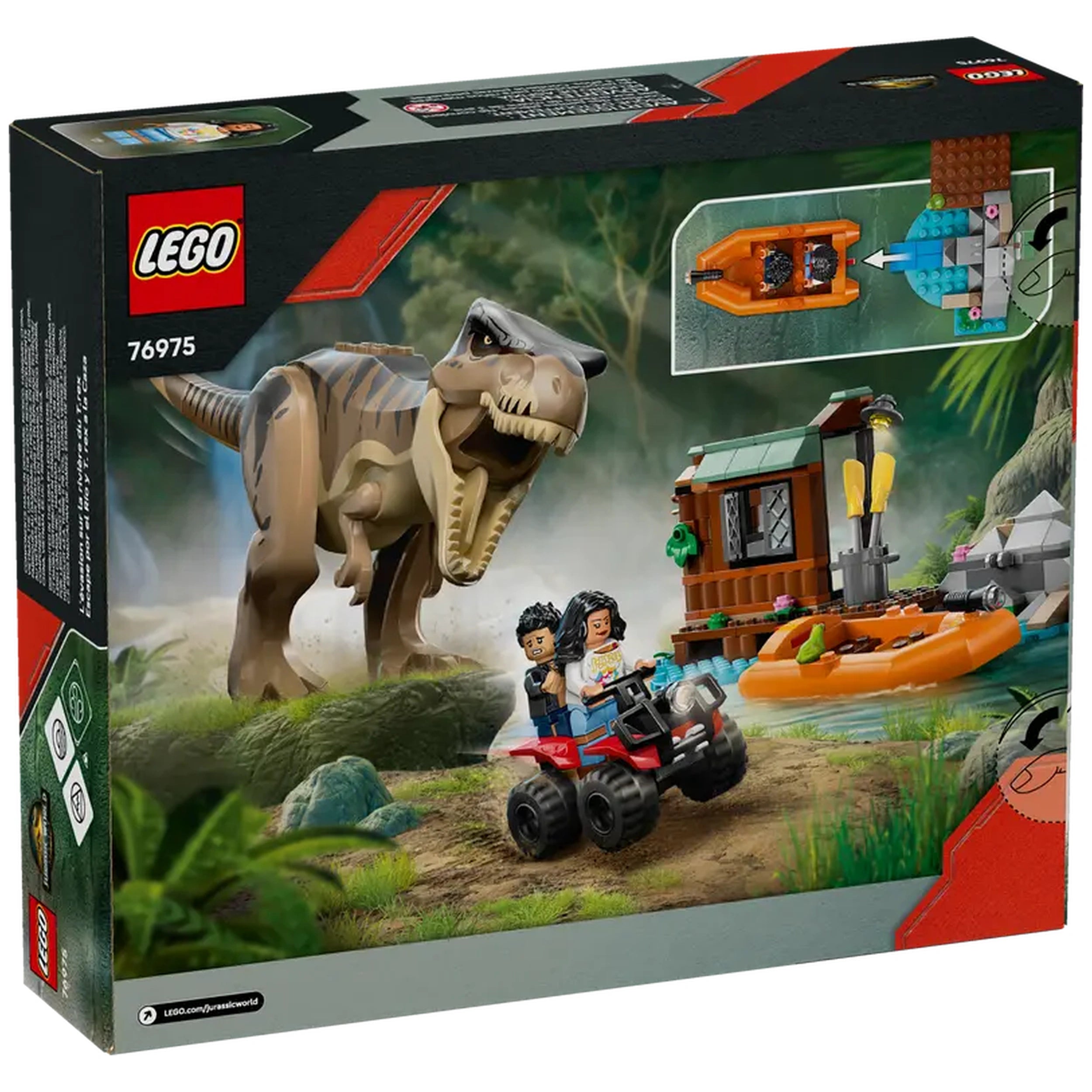 LEGO - T. rex Rivier Ontsnapping - Actie & Speelgoedfiguren