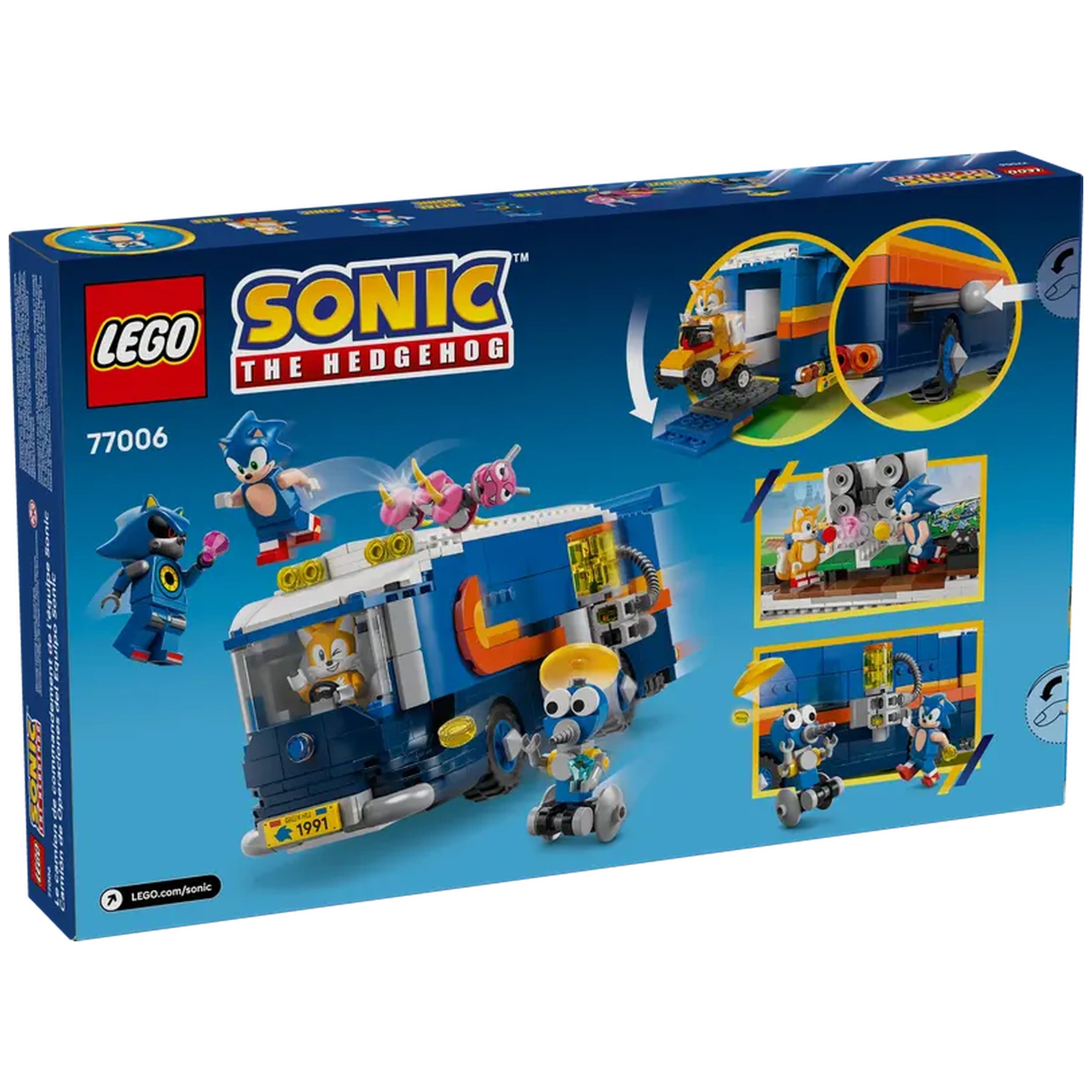 LEGO - Team Sonic Command Truck - Actie- en Speelgoedfiguren