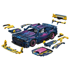 LEGO - Technic Custom Garage Ford Mustang GT Car - Construction Set Toys 973 Pcs Age +10 - 42236