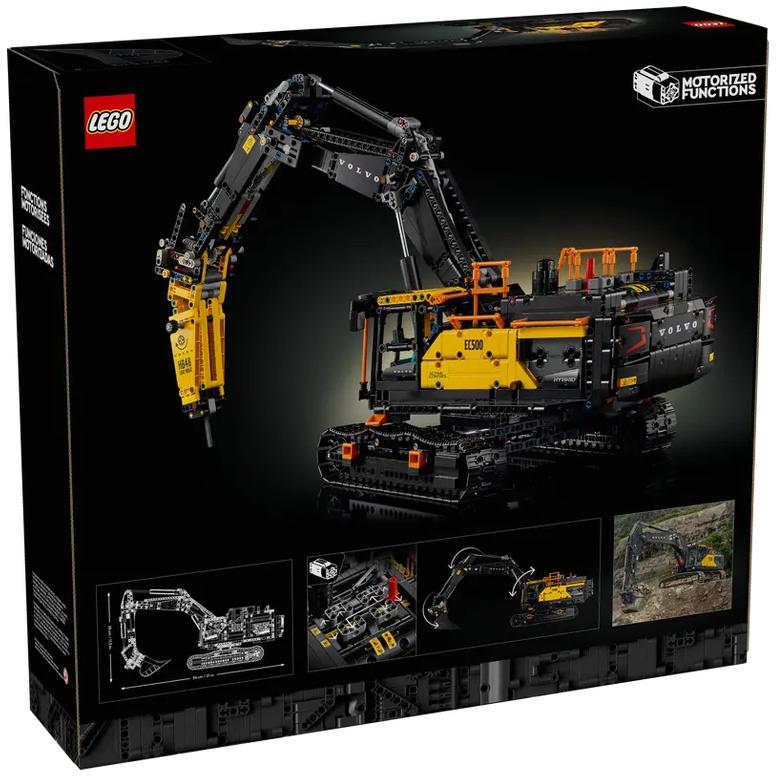 LEGO - Technic Volvo EC500 Hybrid Graafmachine - Bouwset Speelgoed