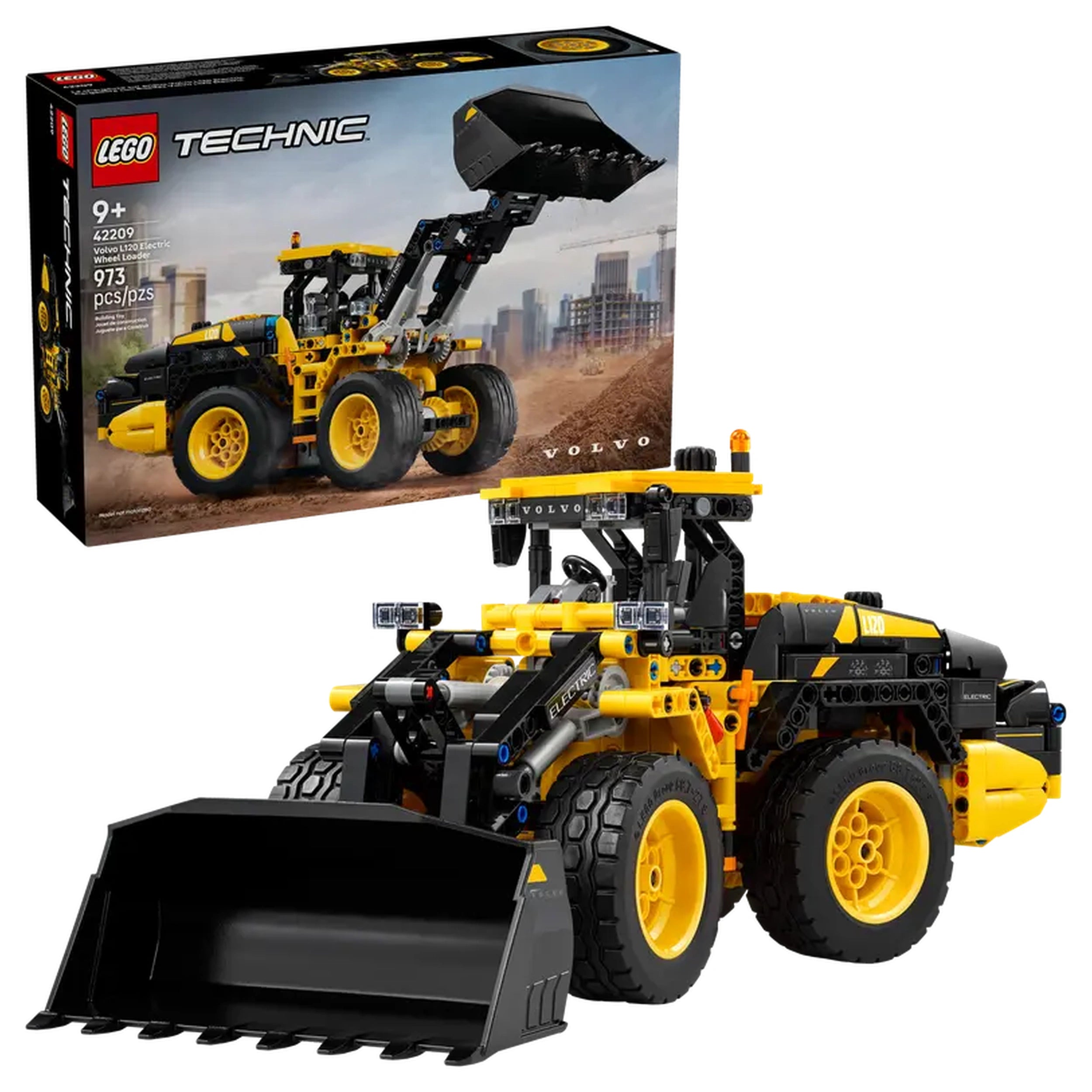 LEGO - Technic Volvo L120 Elektrische Wieldumper - Bouwset Speelgoed