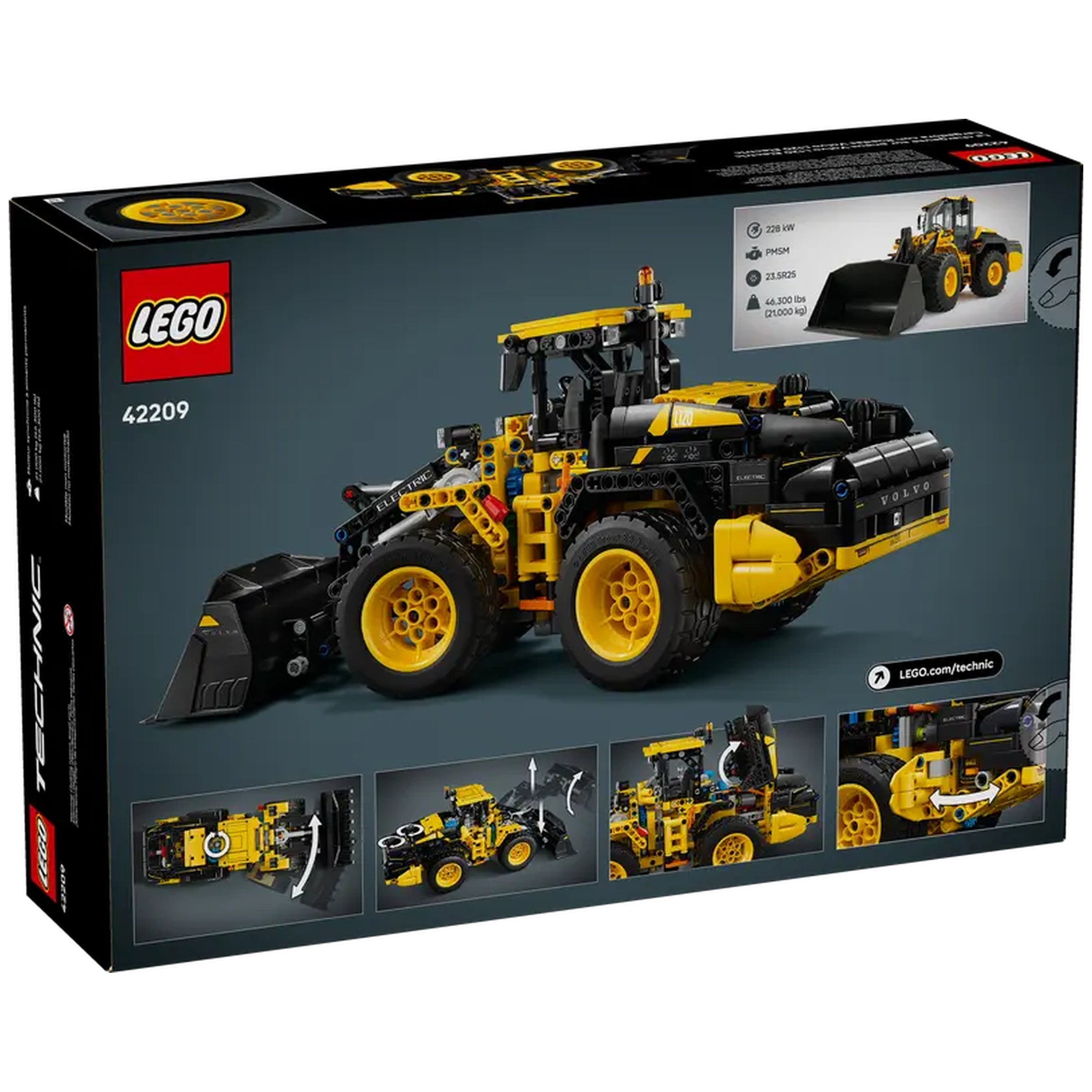 LEGO - Technic Volvo L120 Elektrische Wieldumper - Bouwset Speelgoed