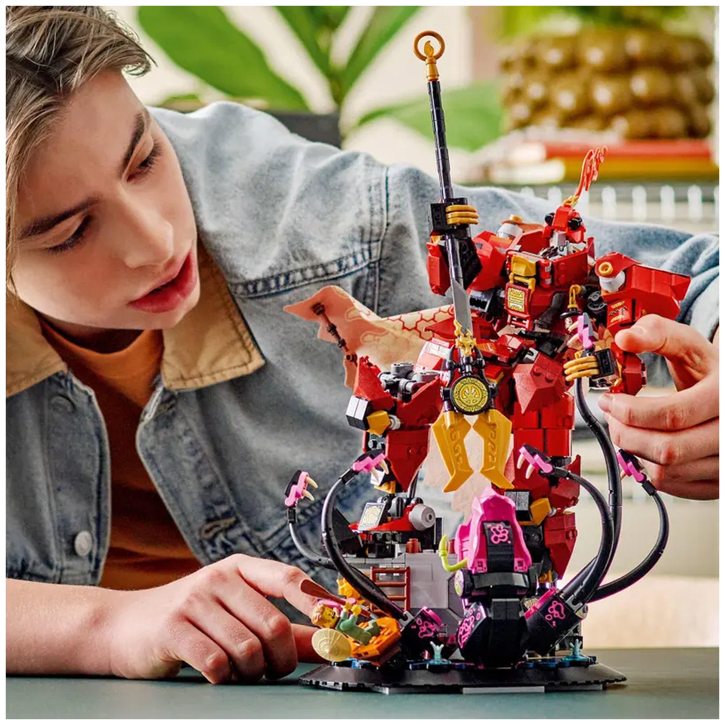 LEGO - De Vuur Ridder Mech - Bouwset Speelgoed