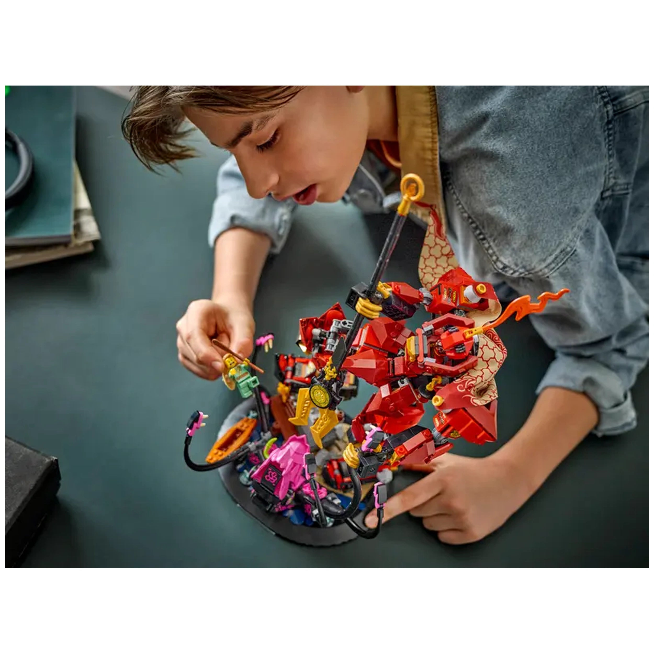 LEGO - De Vuur Ridder Mech - Bouwset Speelgoed