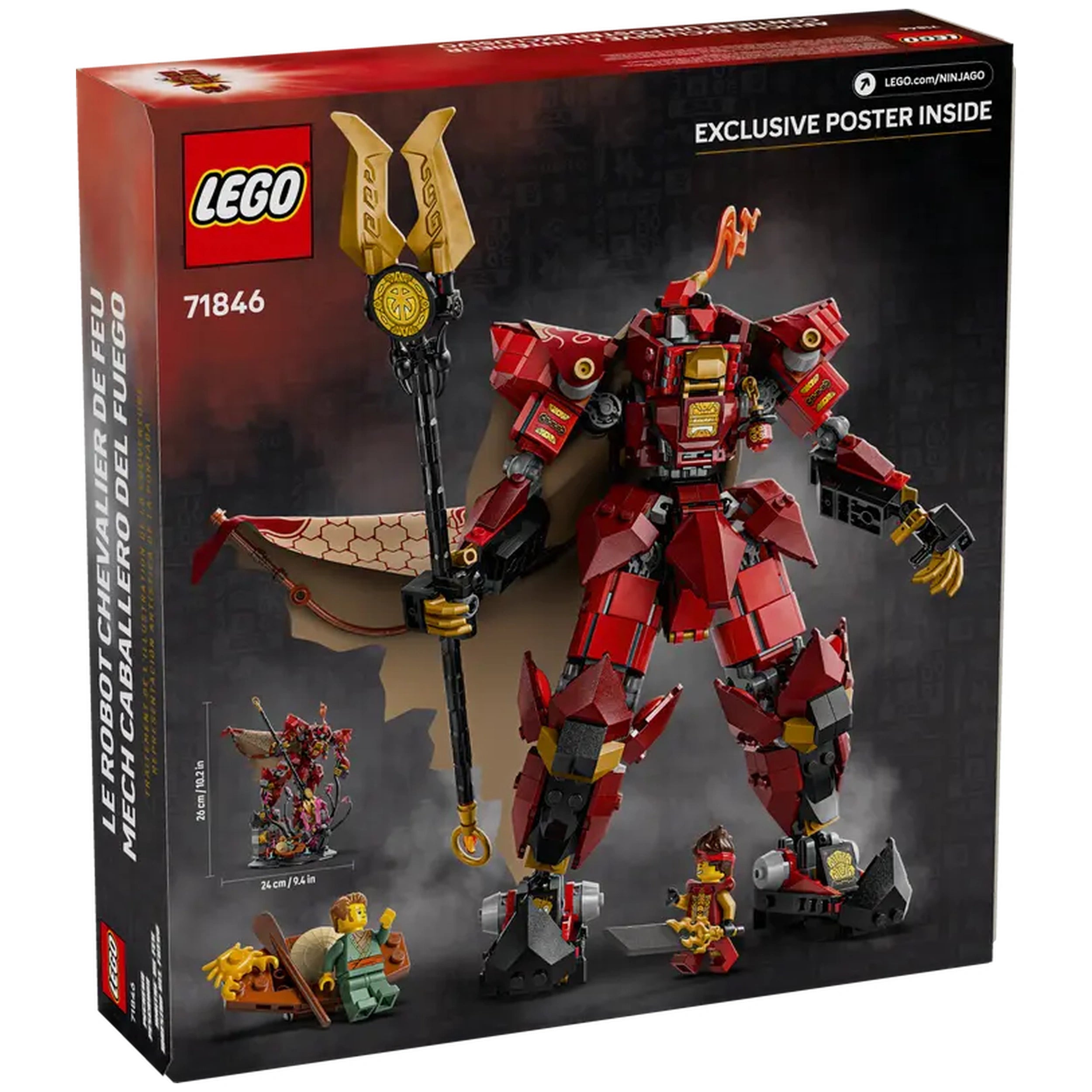 LEGO - De Vuur Ridder Mech - Bouwset Speelgoed