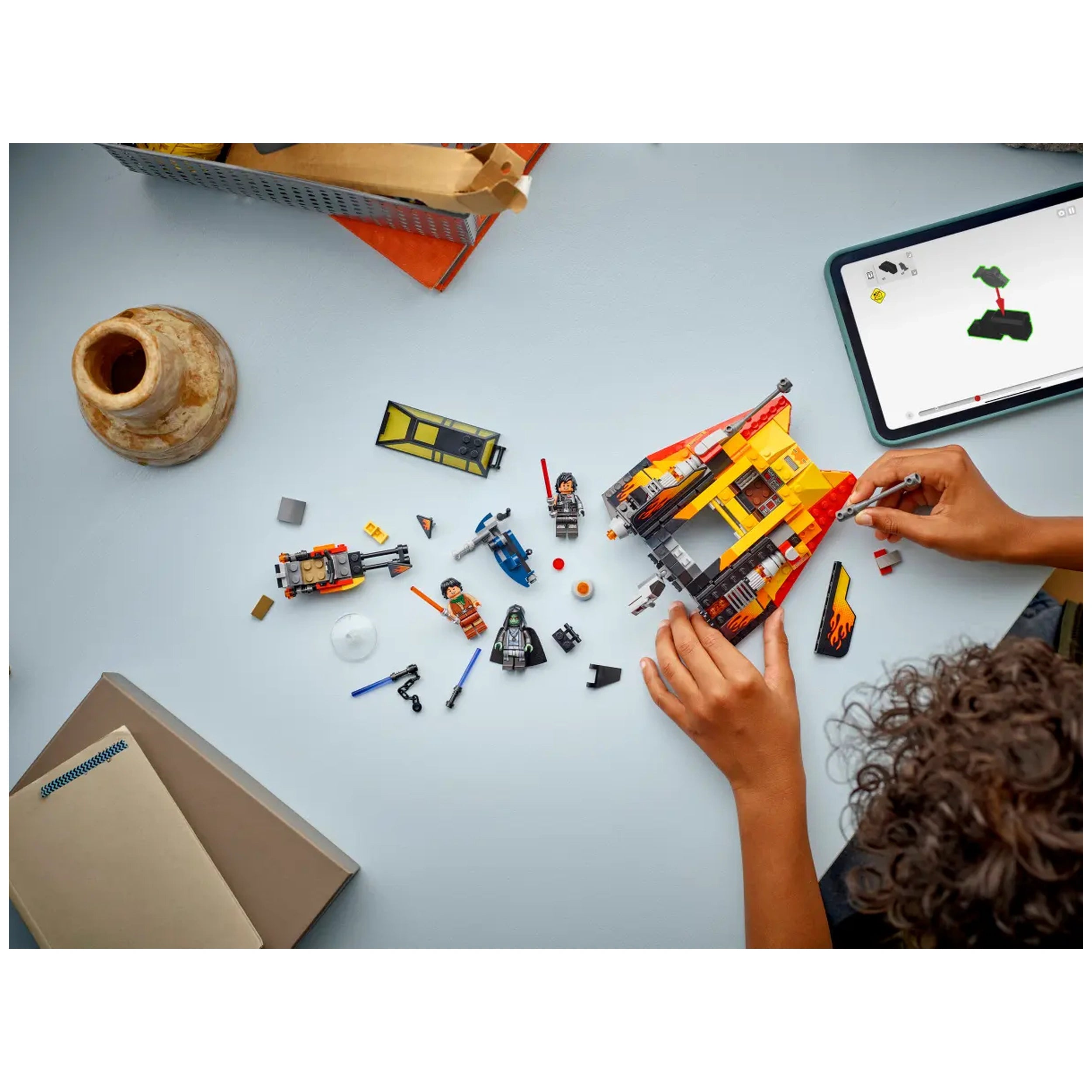LEGO - De Force Burner Snowspeeder - Actie- en Speelgoedfiguren