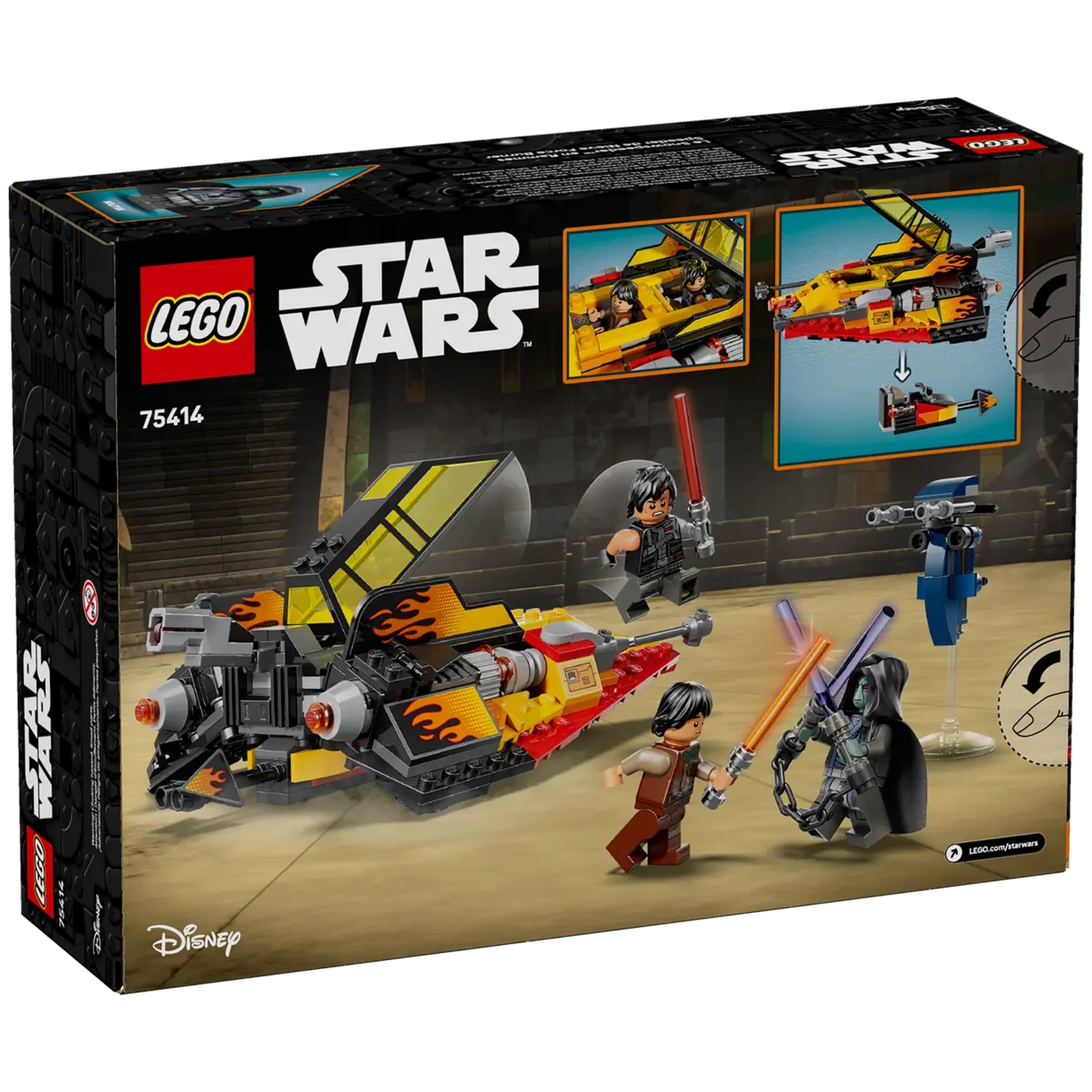 LEGO - De Force Burner Snowspeeder - Actie- en Speelgoedfiguren