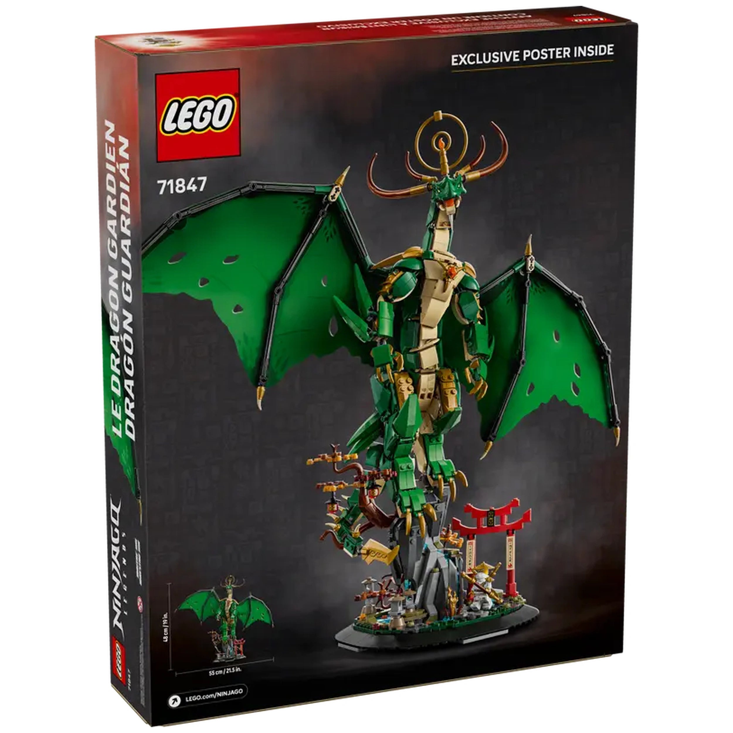 LEGO - De Bewaker Draak - Actie- en Speelgoedfiguren