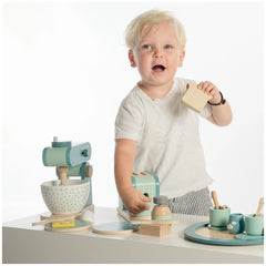 Label-Label-Eten-Processor-Pretend-Beroepen-Rolspel