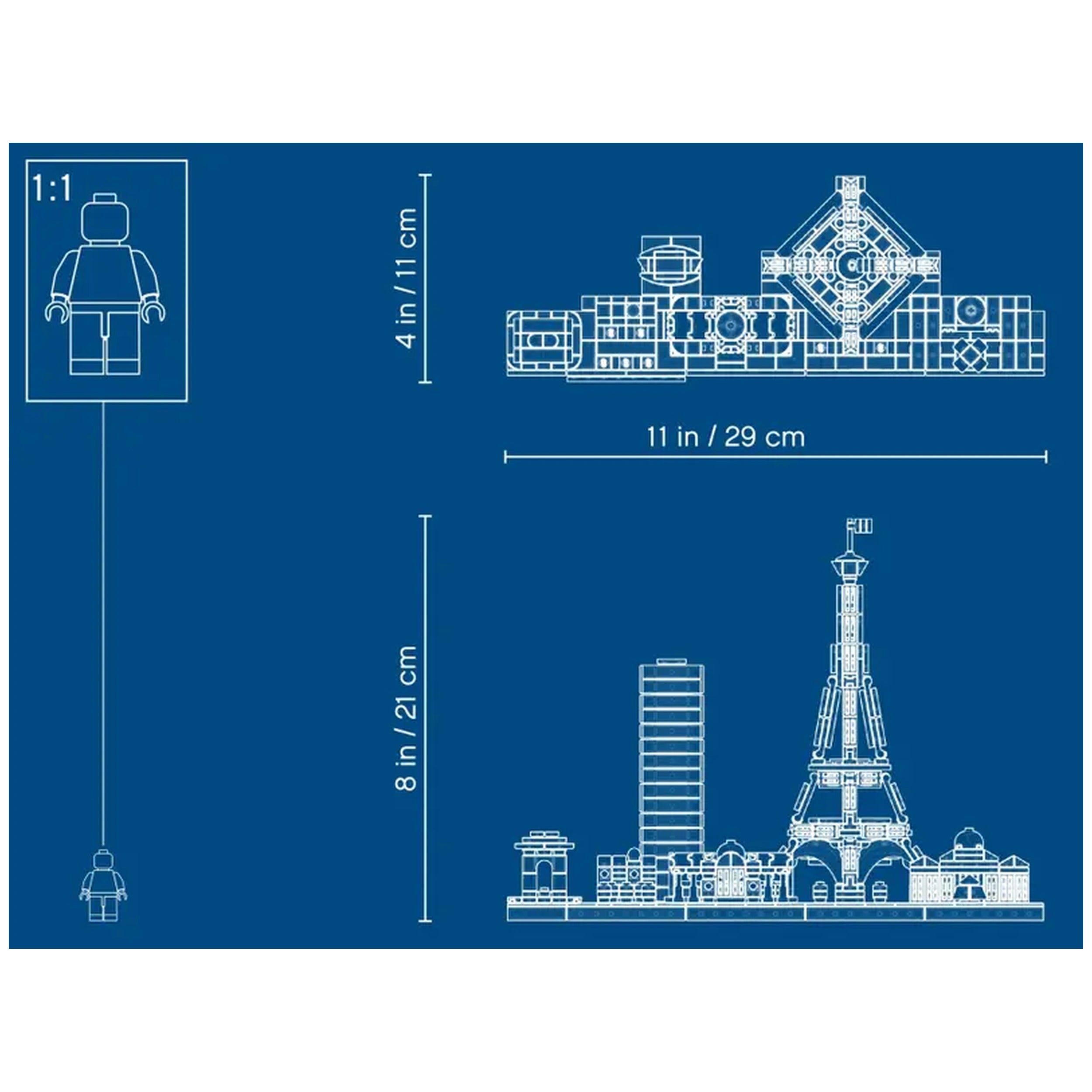 Lego - Architecture - Paris - Construction Set Toys