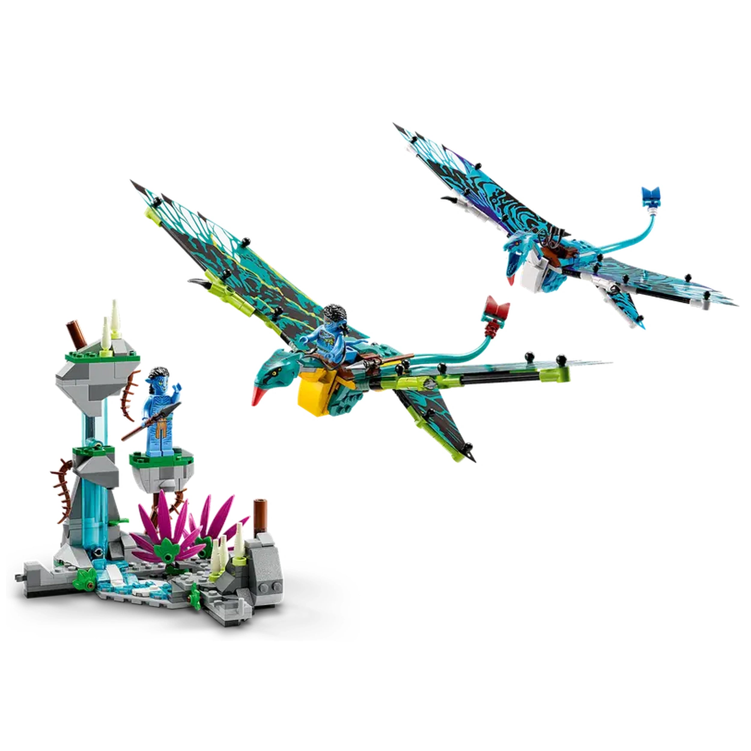 Lego - Avatar - Jake & Neytiri's First Banshee Flight - Construction Set Toys
