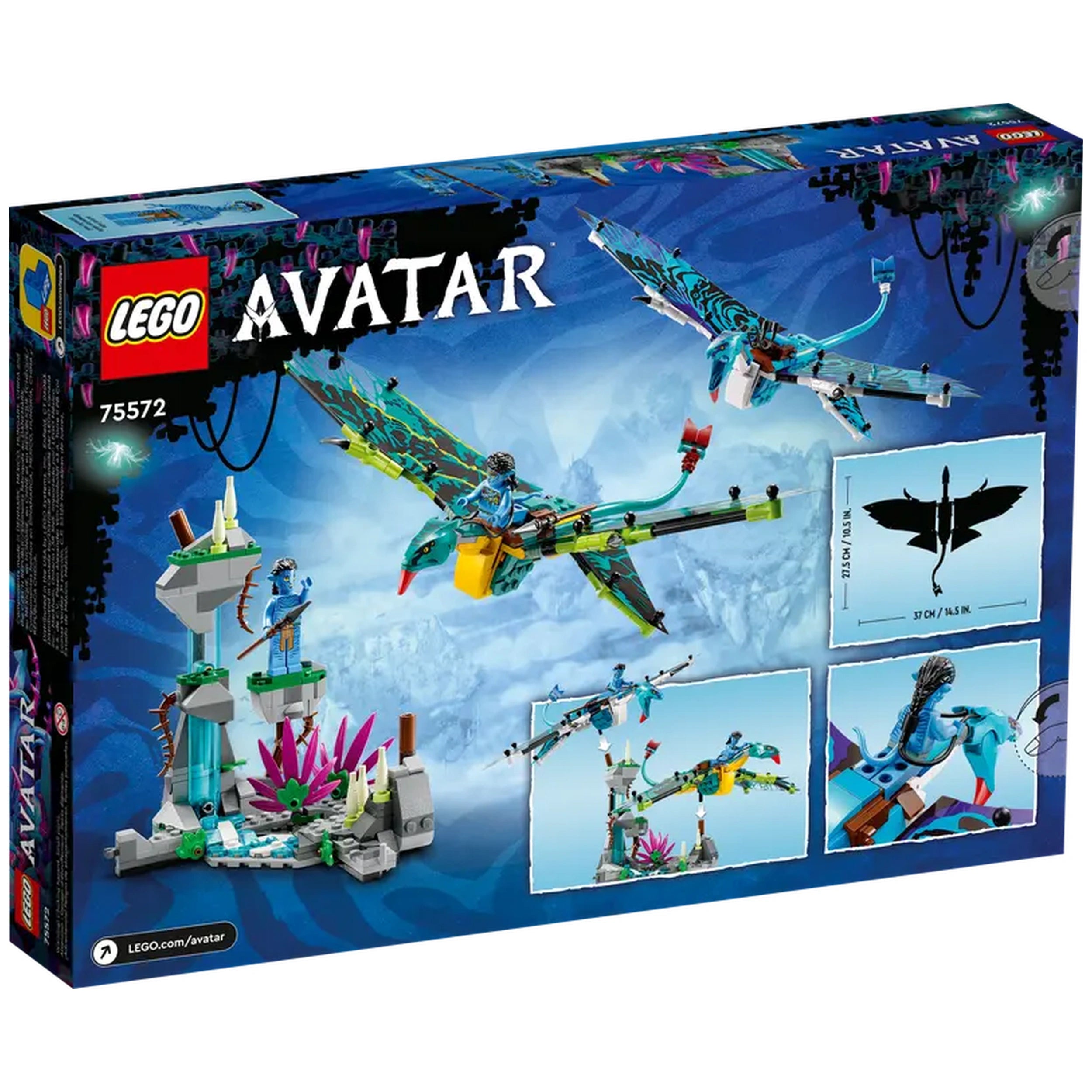 Lego - Avatar - Jake & Neytiri's First Banshee Flight - Construction Set Toys