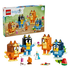 LEGO - Bluey Brick - Gebouwde Bluey Familie Bouwset Speelgoed - +5 - 72011217