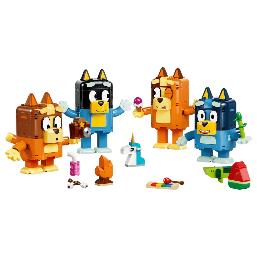 LEGO - Bluey Brick - Gebouwde Bluey Familie Bouwset Speelgoed - +5 - 72011217