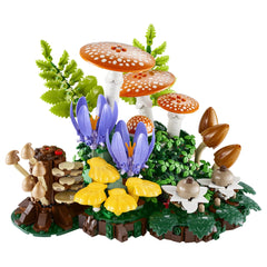 Lego - Botanicals Woodland Mushrooms Construction Set Toys - Age: +18 - 11505