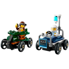 Lego - City - Airplane vs. Hospital Bed Race Car Pack - Construction Set Toys
