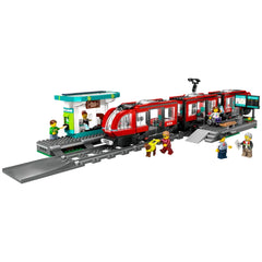 Lego - City - Downtown Streetcar and Station - Construction Set Toys