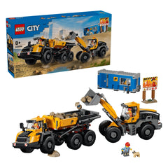 LEGO - City Dump Truck & Front End Loader - Constructiespeelgoed - +8 - Leuk Cadeau - 72060494