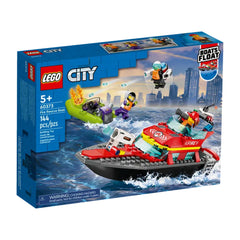 Lego - City - Fire Rescue Boat - Construction Set Toys