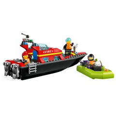 Lego - City - Fire Rescue Boat - Construction Set Toys