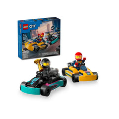 Lego - City - Go-Karts and Race Drivers - Construction Set Toys