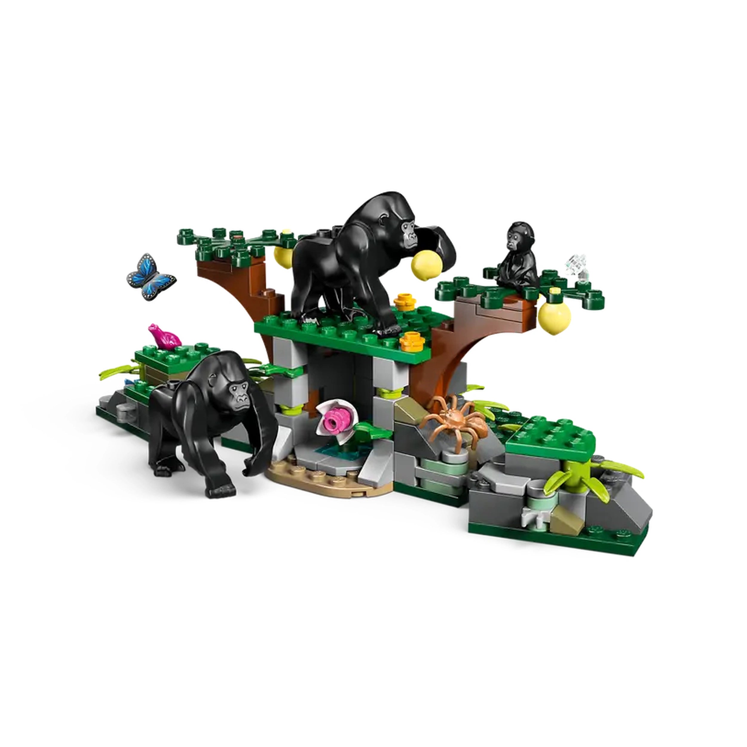 Lego - City - Jungle Explorer Helicopter at Base Camp - Construction Set Toys