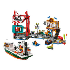 Lego - City - Seaside Harbour with Cargo Ship - Construction Set Toys