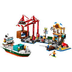 Lego - City - Seaside Harbour with Cargo Ship - Construction Set Toys
