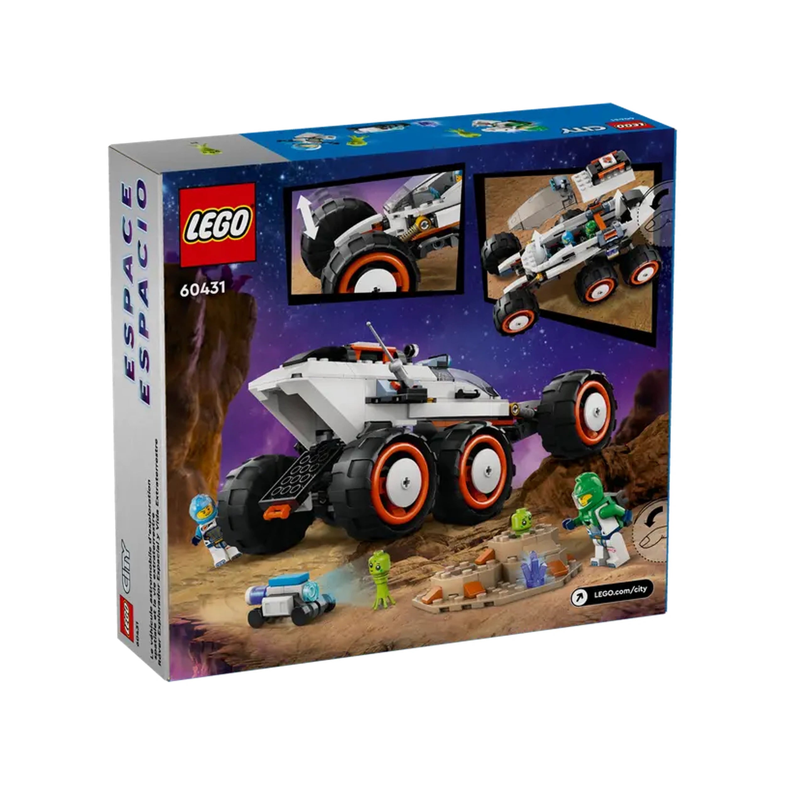 Lego - City - Space Explorer Rover and Alien Life - Construction Set Toys
