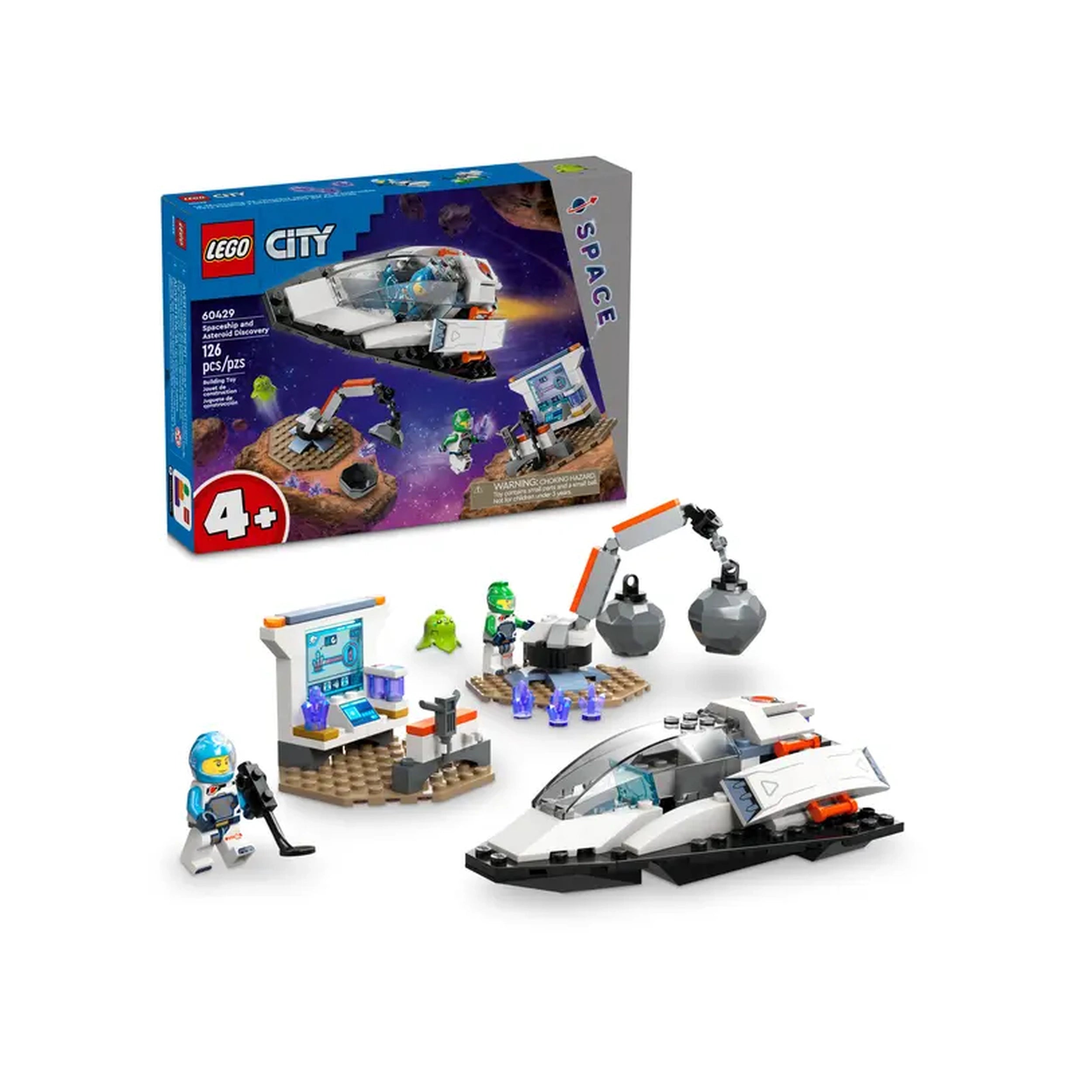 Lego - City - Spaceship and Asteroid Discovery - Construction Set Toys