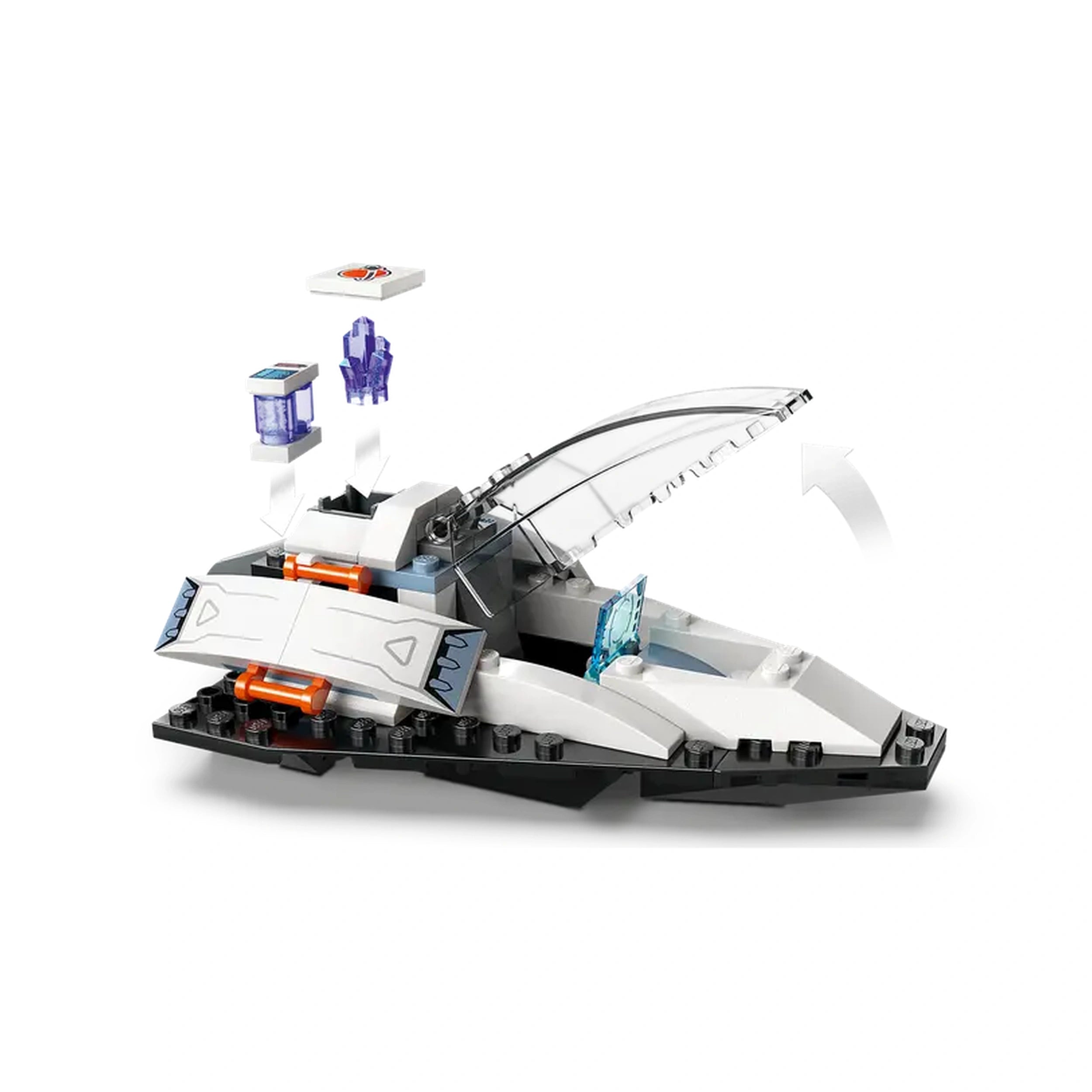 Lego - City - Spaceship and Asteroid Discovery - Construction Set Toys