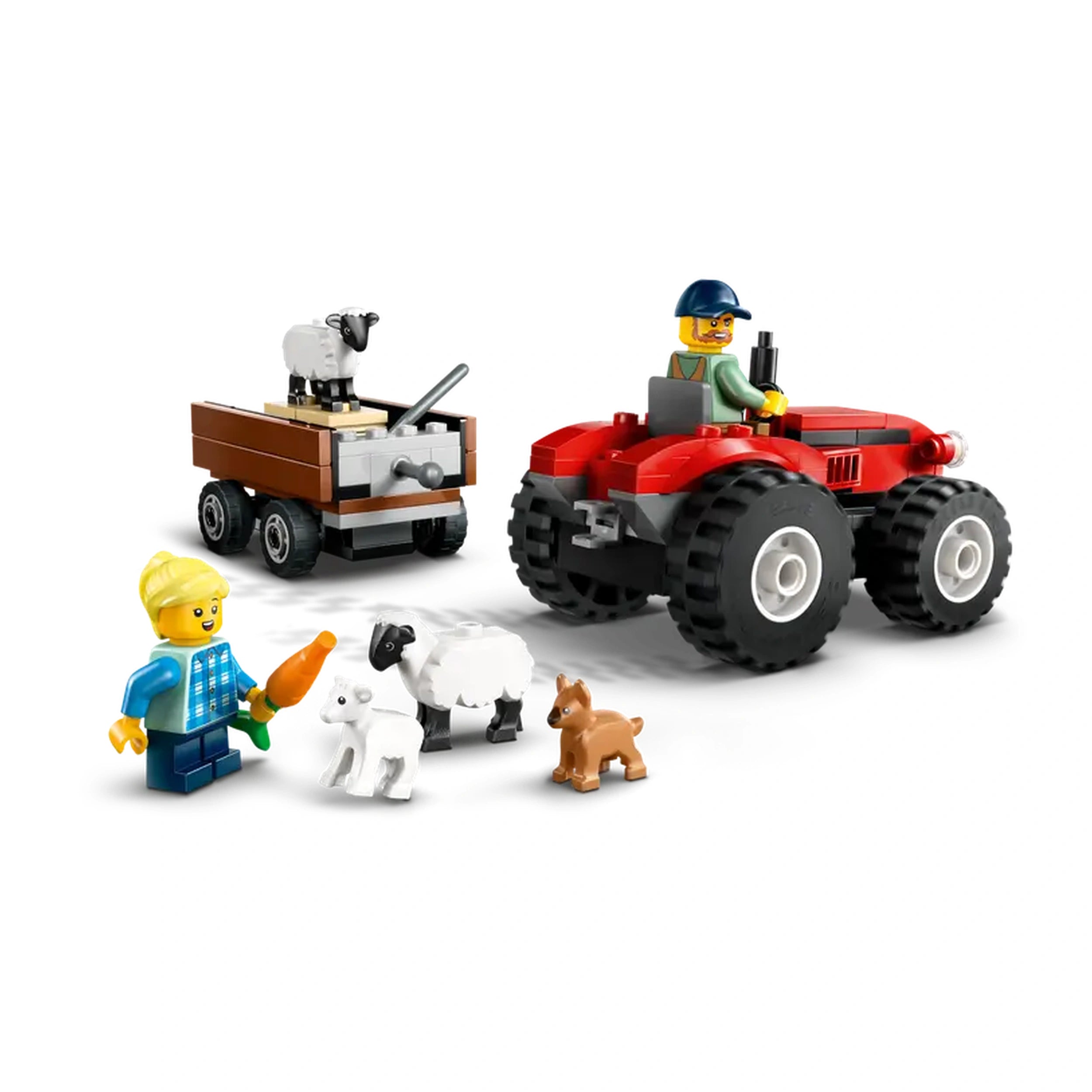 Lego - City - Tractor with Trailer - Construction Set Toys