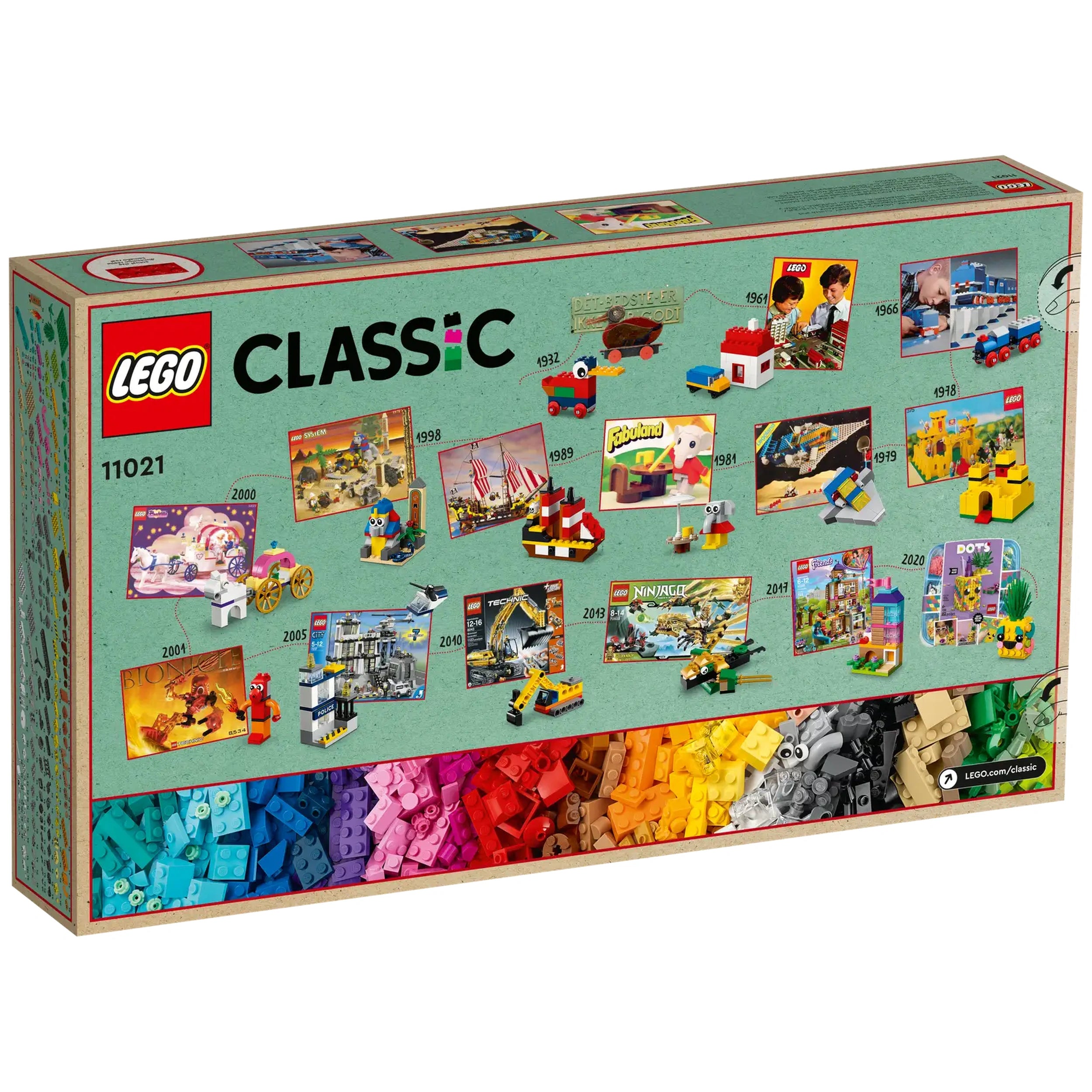 Lego - Classic - 90 Years of Play - Construction Set Toys