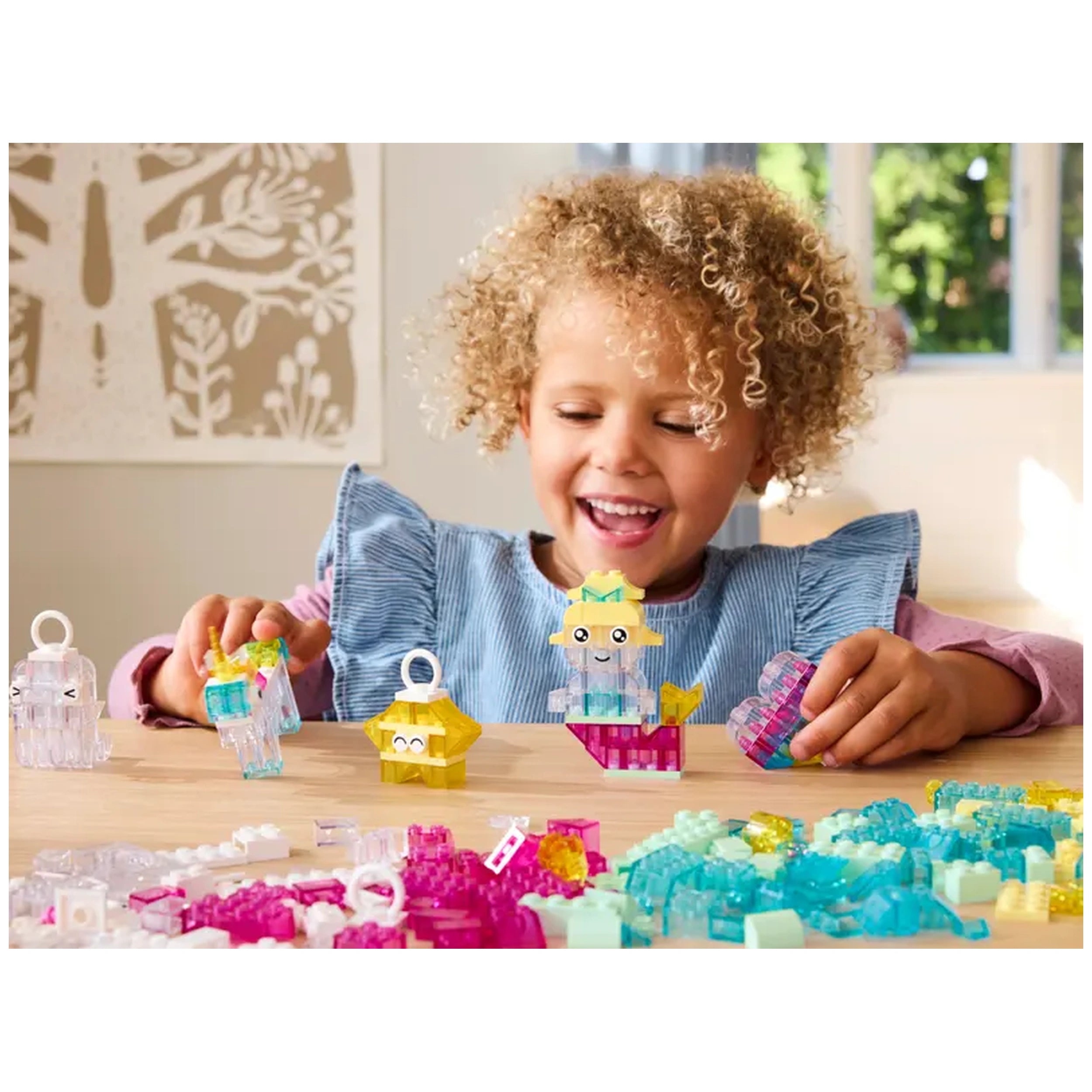 Lego - Classic - Magical Transparent Box - Construction Set Toys