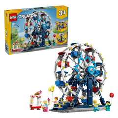 LEGO - Creator 3 In 1 Iconic Ferris Wheel - Constructiespeelgoed - +8 - 72031389