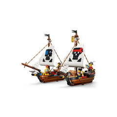 LEGO - Creator 3 In 1 Iconic Pirate Ship - Constructiespeelgoed - +9 - Avontuur - 72031387
