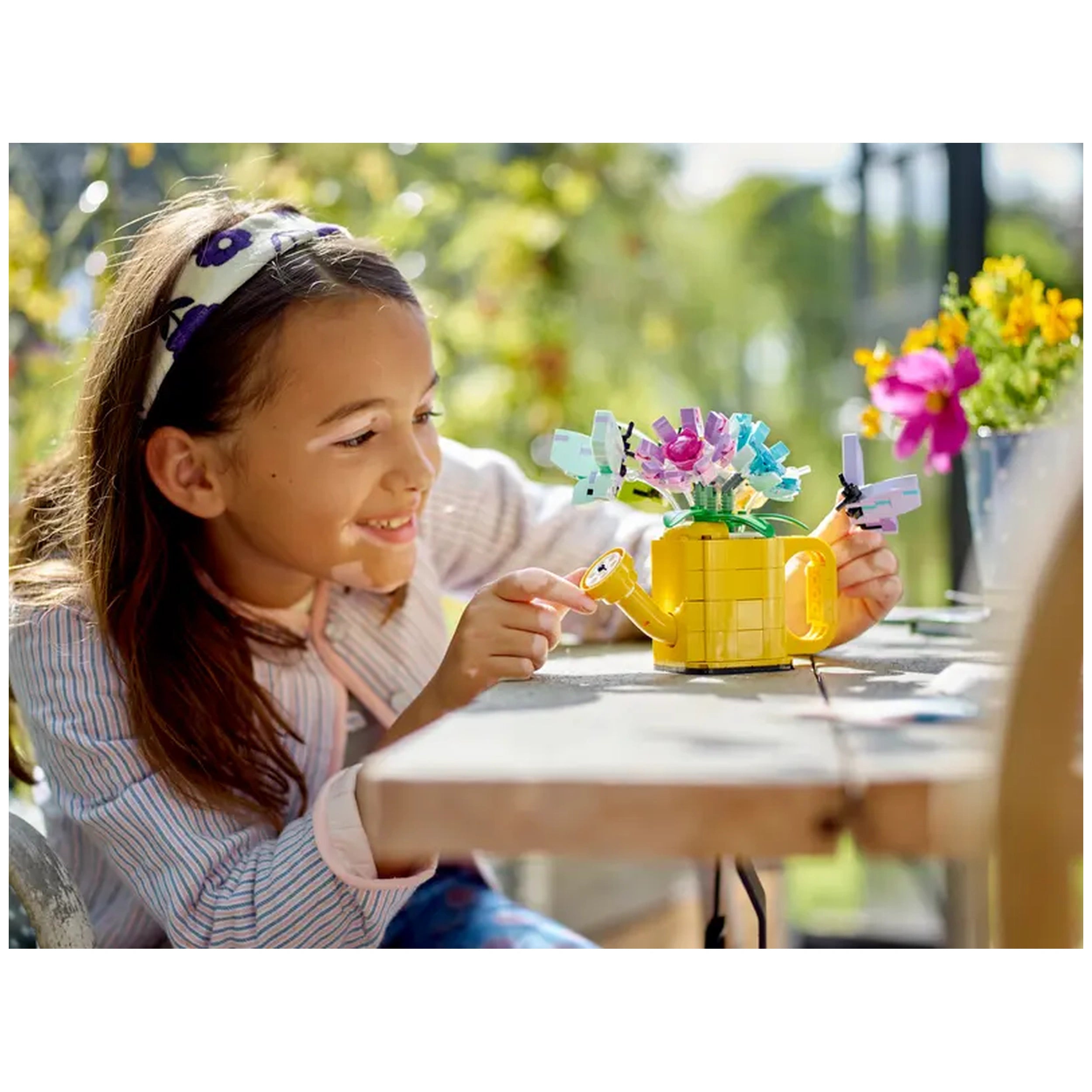 Lego - Creator - Flowers in Watering Can - Construction Set Toys