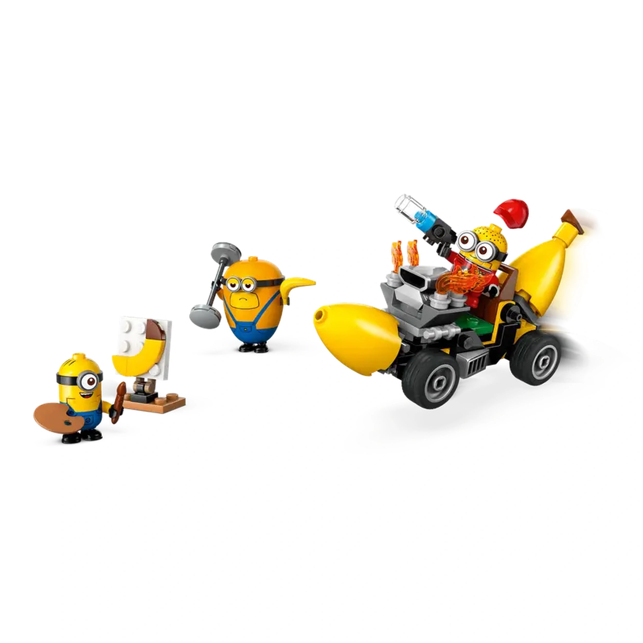 Lego - Gruwelijke Me - Minions en Bananenauto - Bouwset Speelgoed