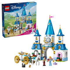 Lego - Disney - Cinderella's Castle & Horse Carriage - Construction Set Toys