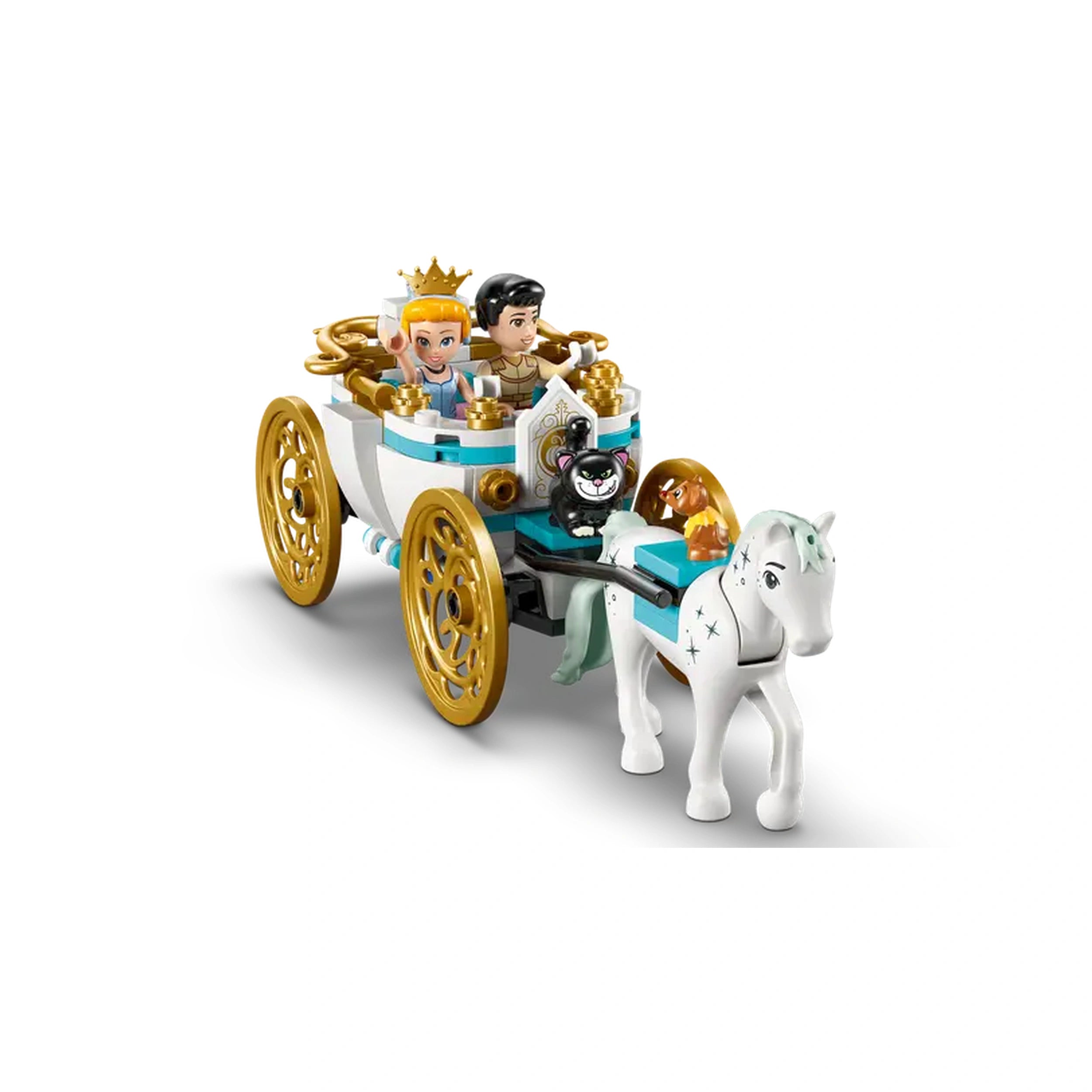 Lego - Disney - Cinderella's Castle & Horse Carriage - Construction Set Toys