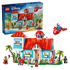 Lego - Disney - Lilo and Stitch Beach House - Construction Set Toys