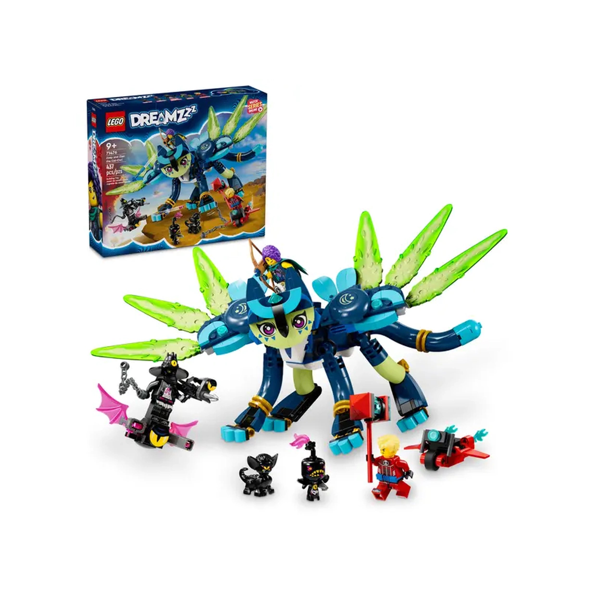 Lego - Dreamzzz - Zoey and Zian the Cat-Owl - Construction Set Toys