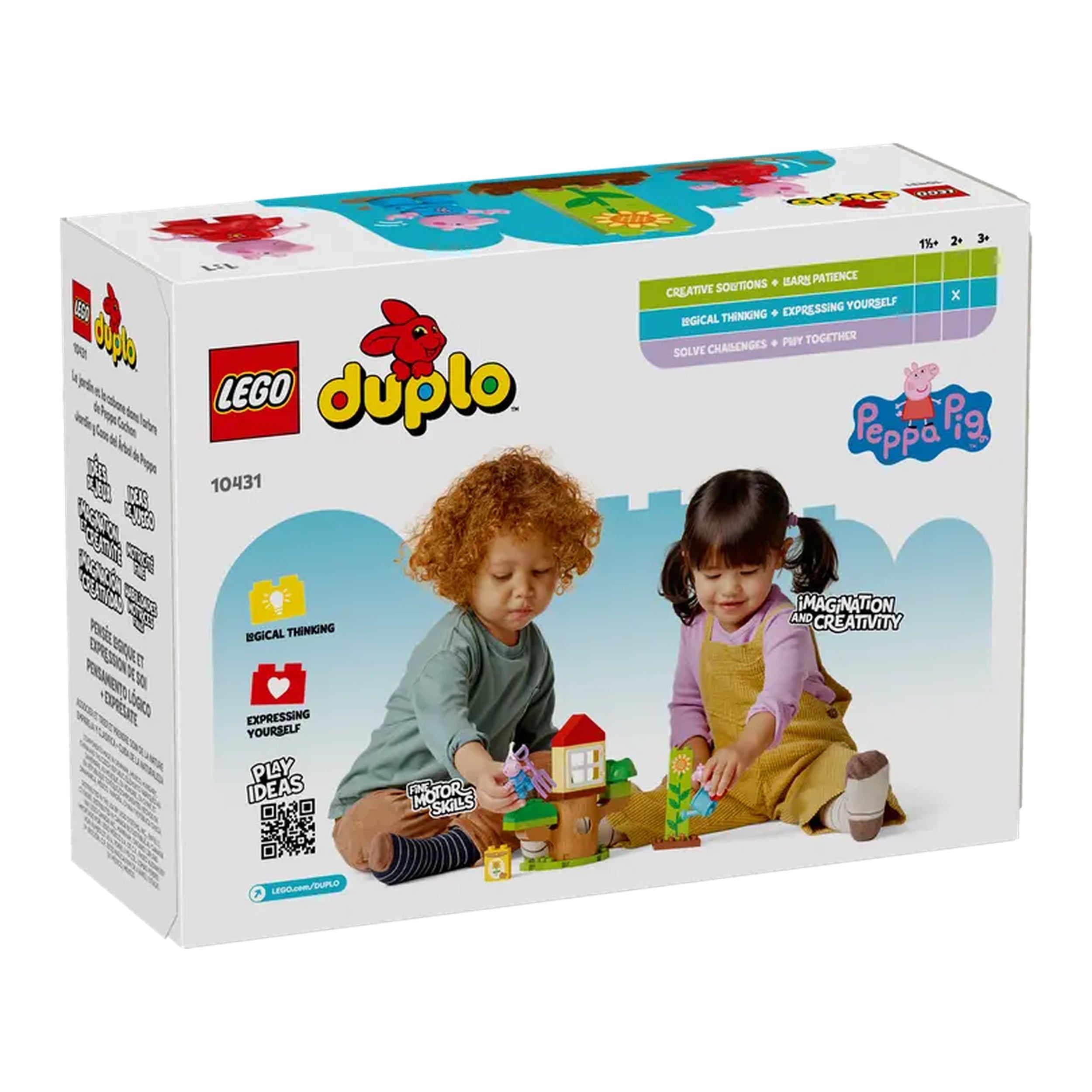 Lego - Duplo - Peppa Pig Garden and Tree House - Construction Set Toys