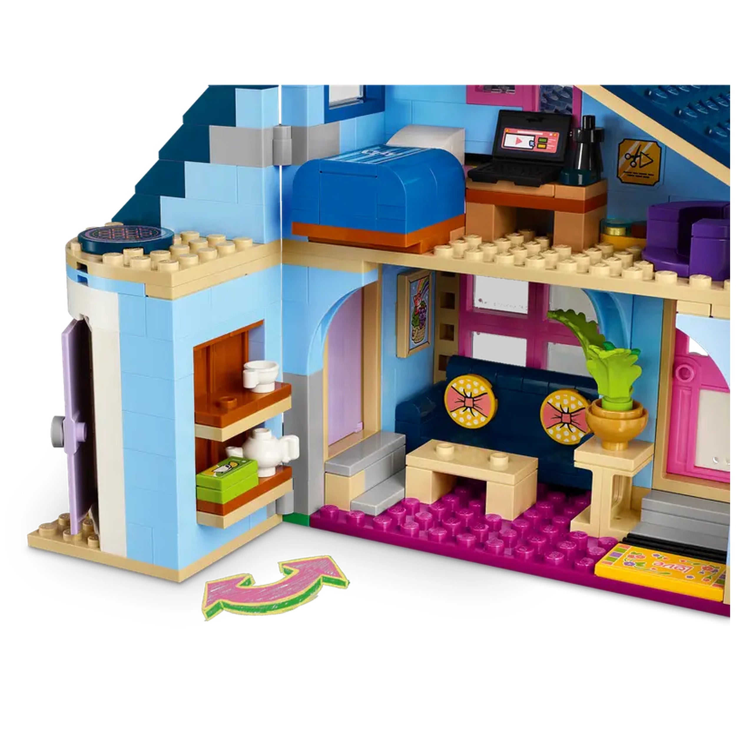 Lego - Friends - Olly en Paisley's Familiehuizen - Bouwset Speelgoed