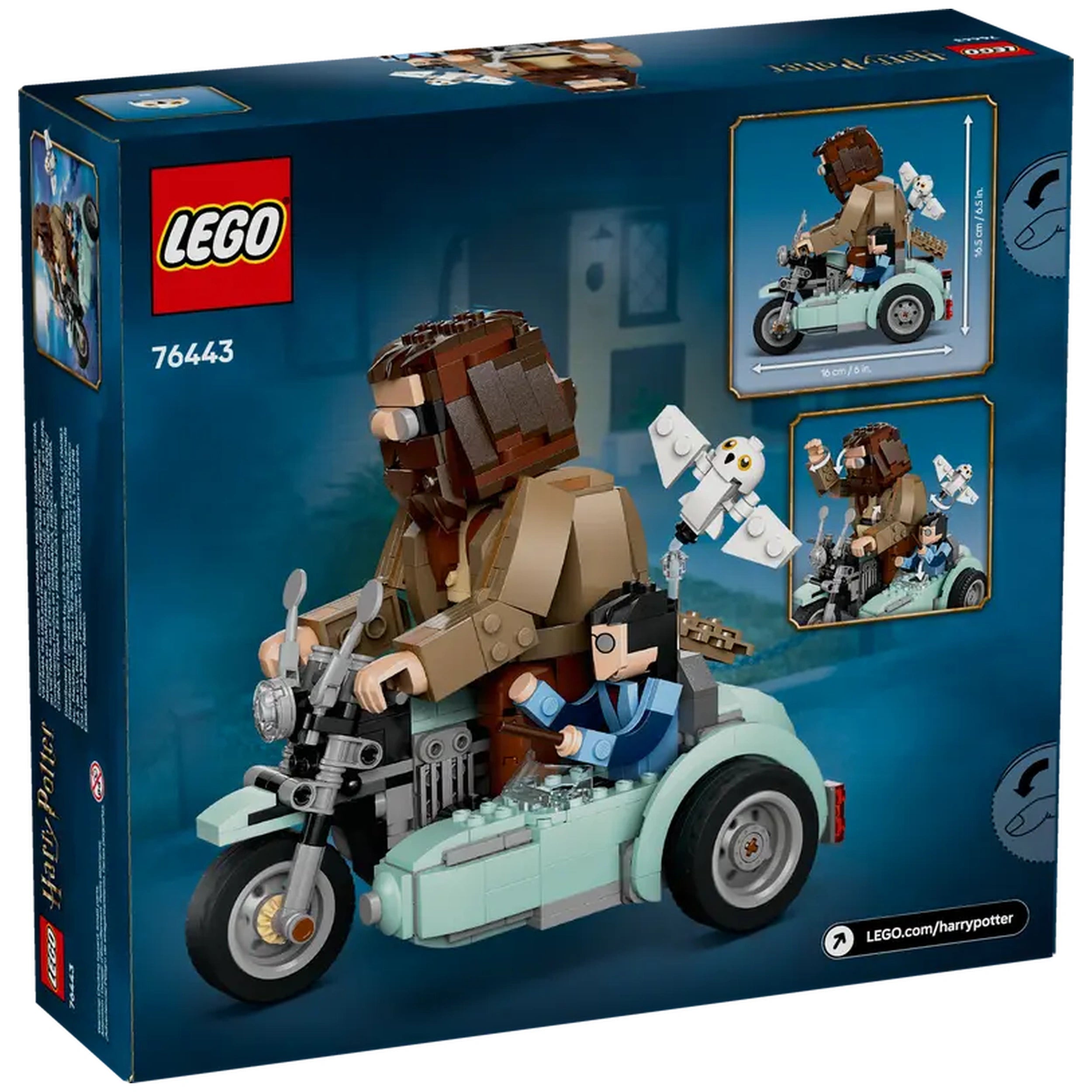 Lego - Harry Potter - Hagrid & Harry's Motorcycle Ride - Construction Set Toys