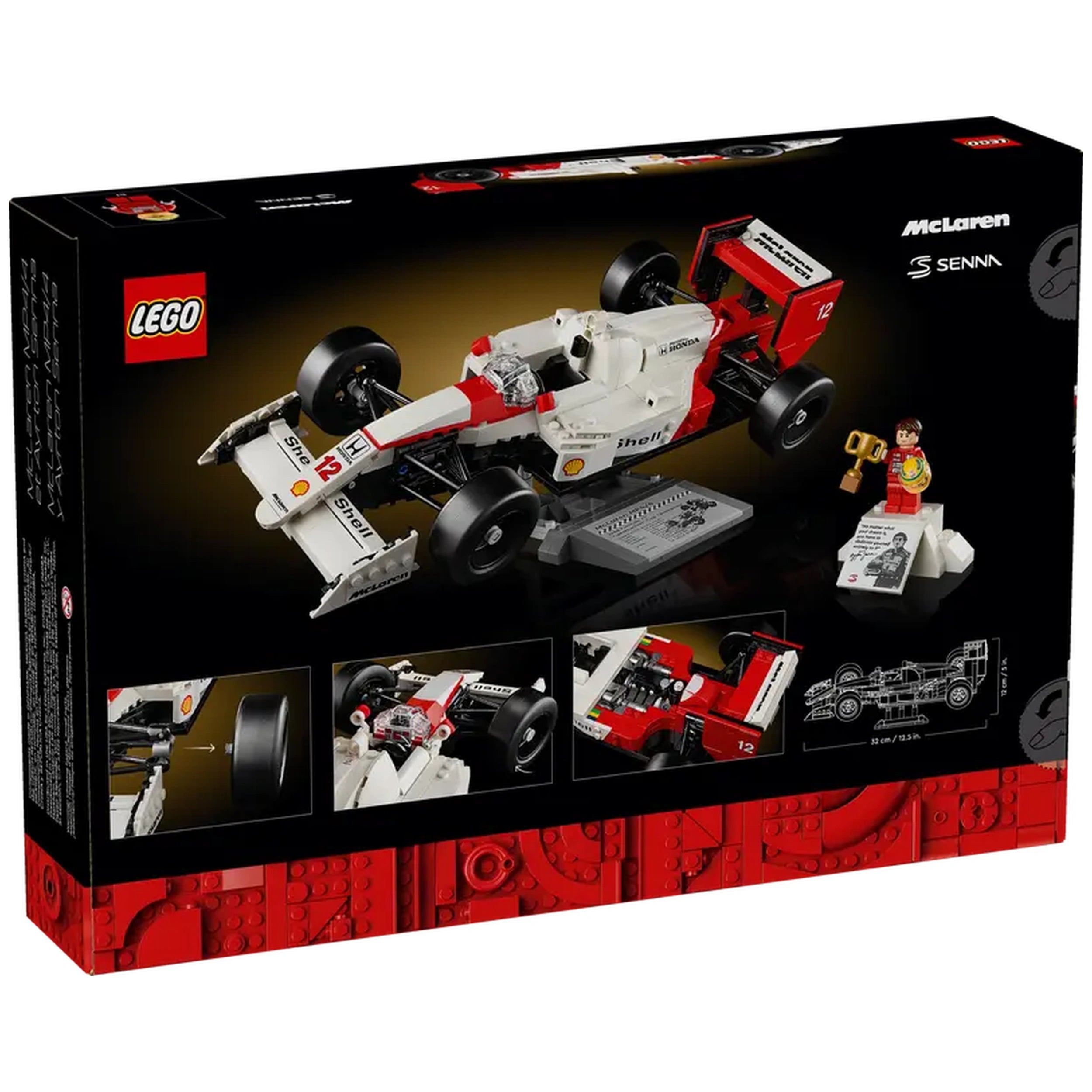 Lego - Icons - McLaren MP4/4 & Ayrton Senna - Bouwset Speelgoed