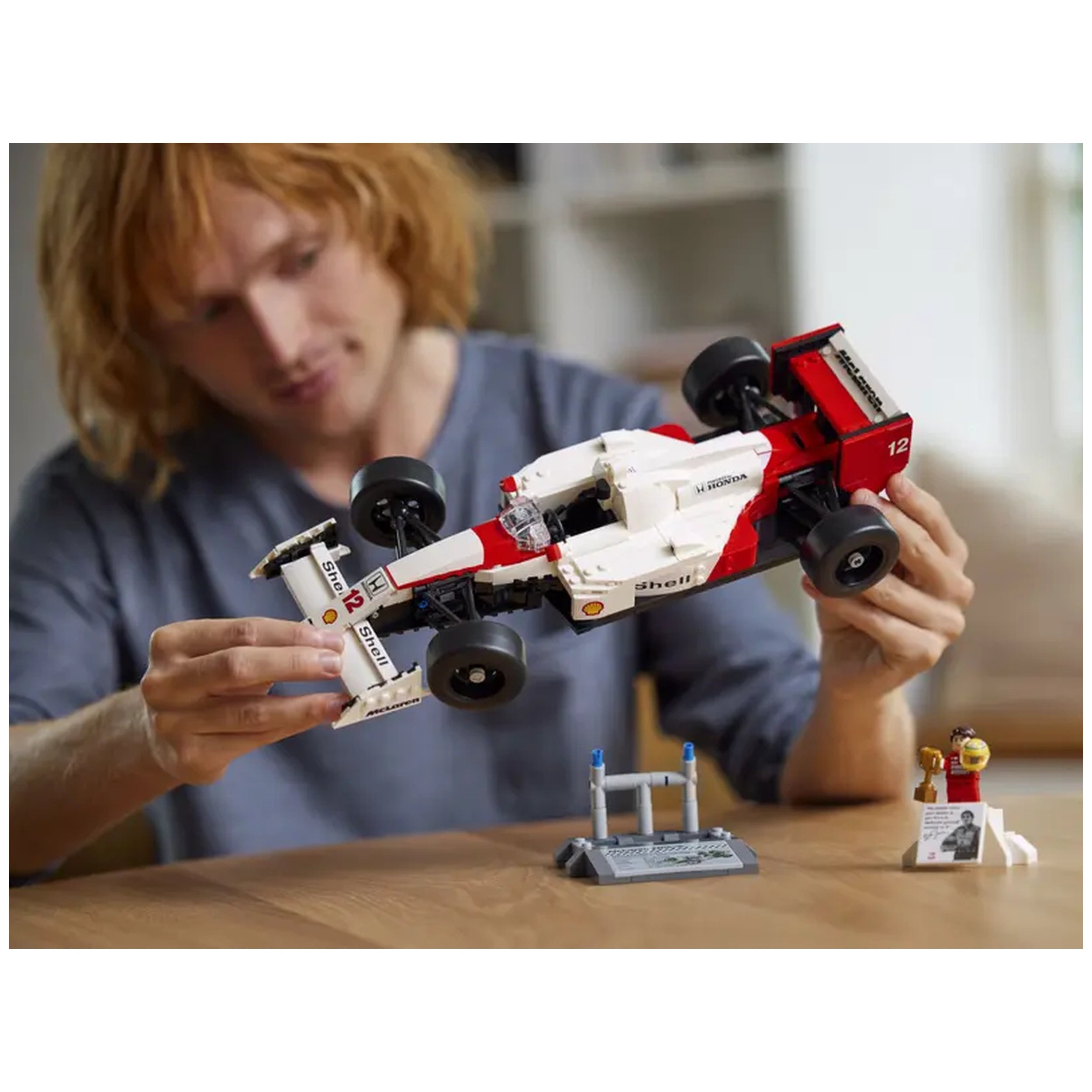 Lego - Icons - McLaren MP4/4 & Ayrton Senna - Bouwset Speelgoed